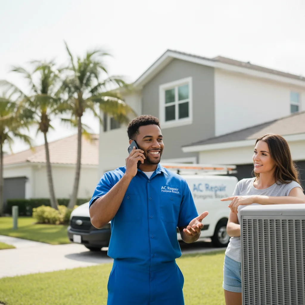 AC Repair Pompano Beach customer support in Richboro